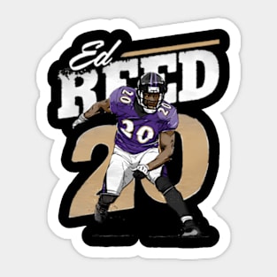 Ed Reed Baltimore Sticker